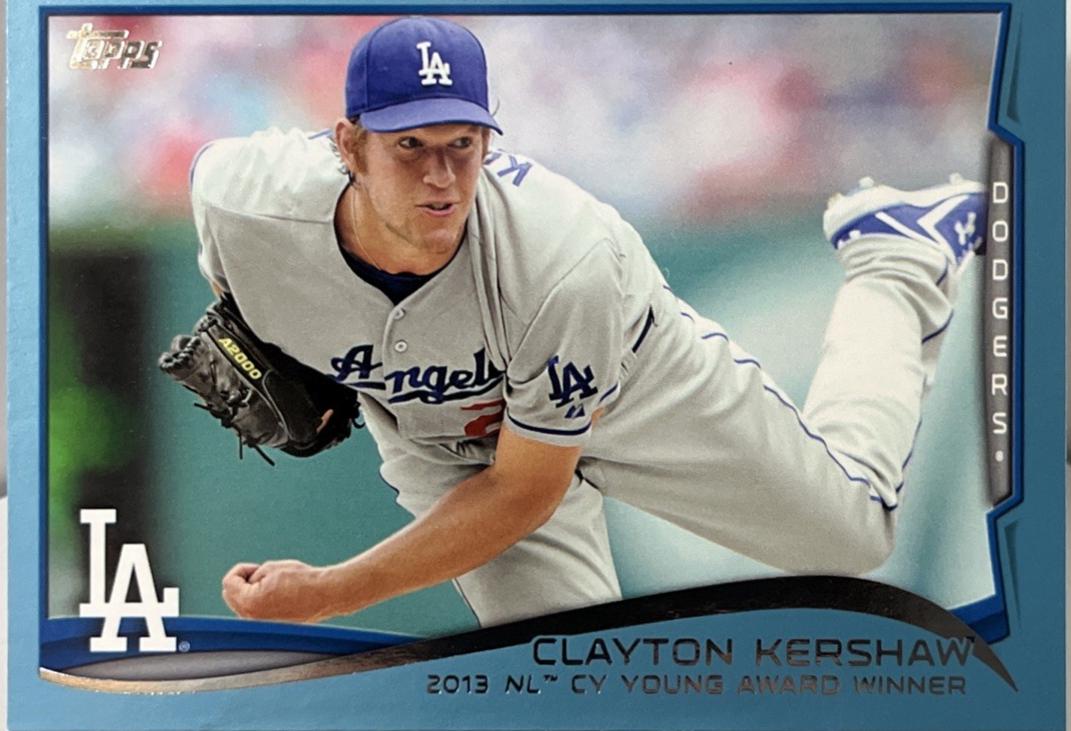 Clayton Kershaw [Blue] #604