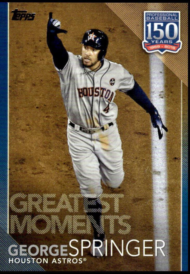 George Springer [Blue] #150-70
