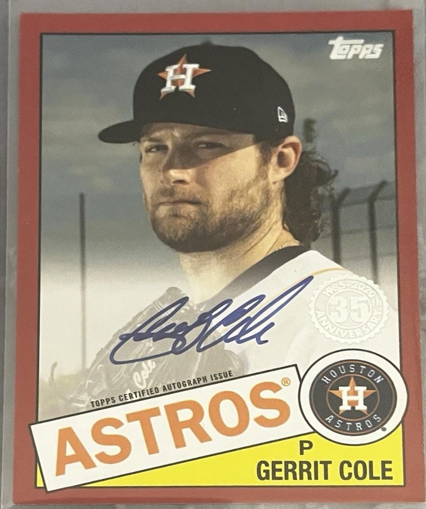 Gerrit Cole [Red] #85A-GC