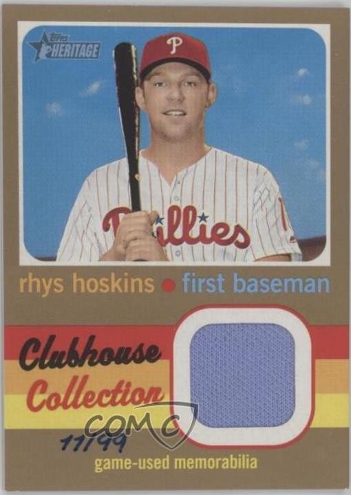 Rhys Hoskins [Gold] #CCR-RH