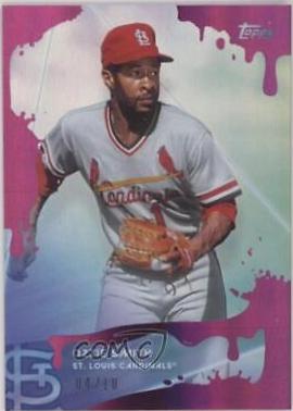 Ozzie Smith [Pink Frosting Holographic Foilboard] #43