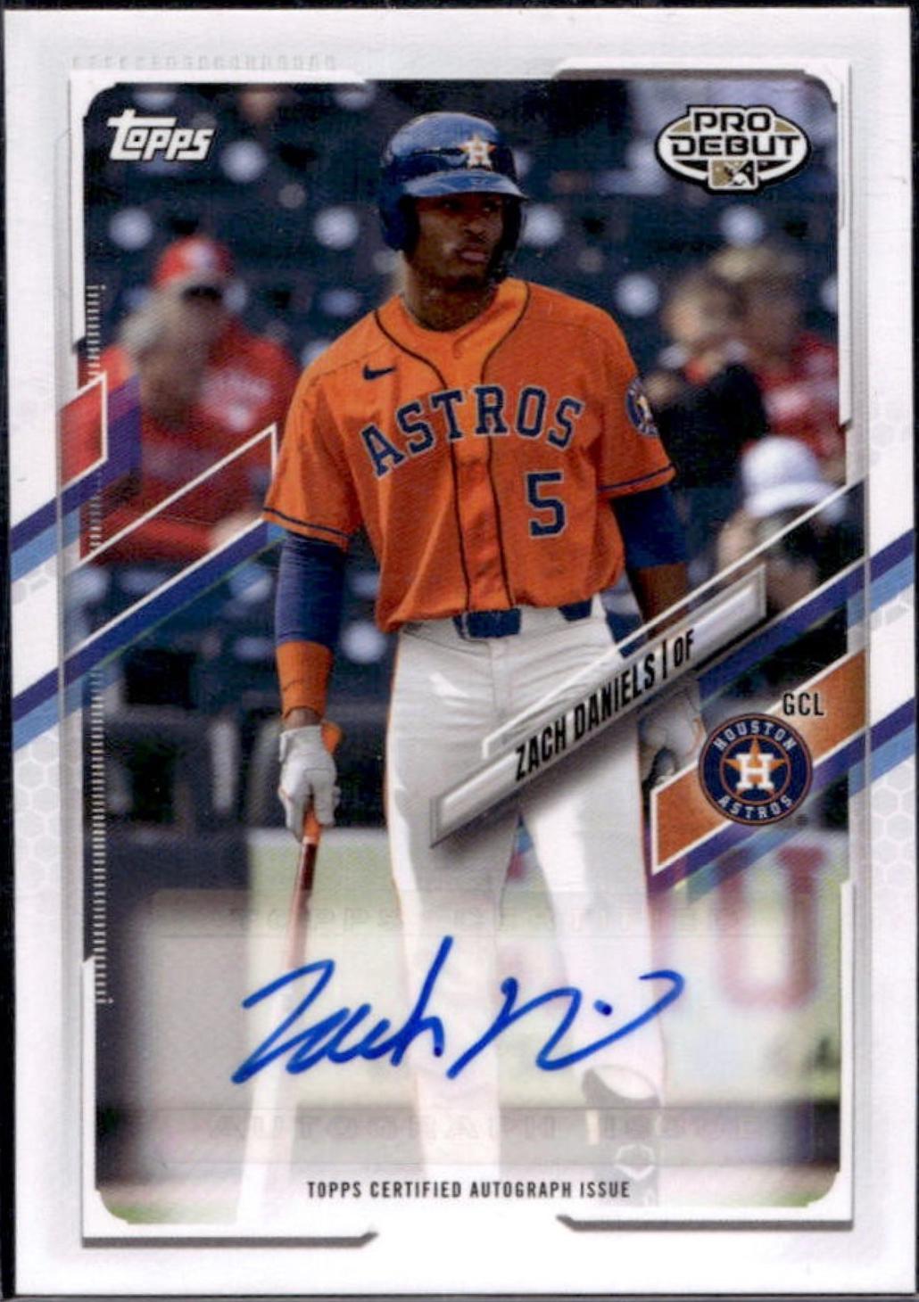 Zach Daniels [Autograph] #PD-70