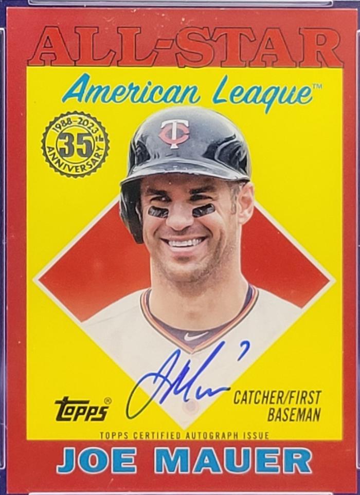 Joe Mauer [Red] #88ASA-JMA
