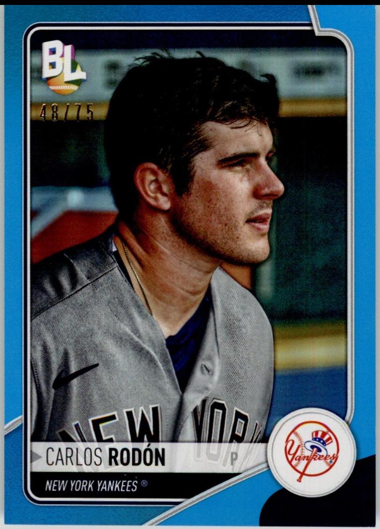 Carlos Rodon [Blue] #WR-97