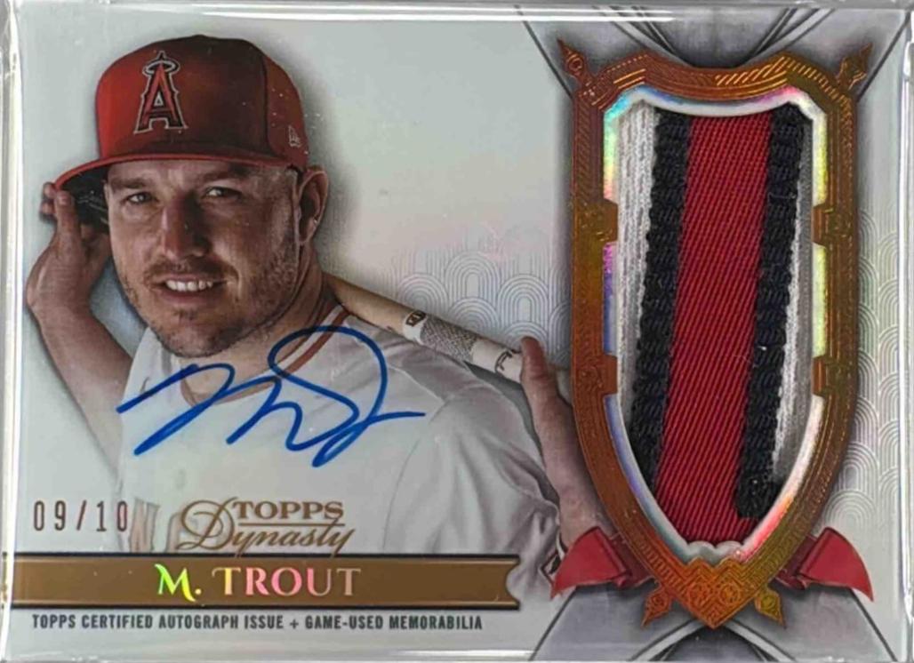 Mike Trout [Autograph Patch] #DAP-MT2