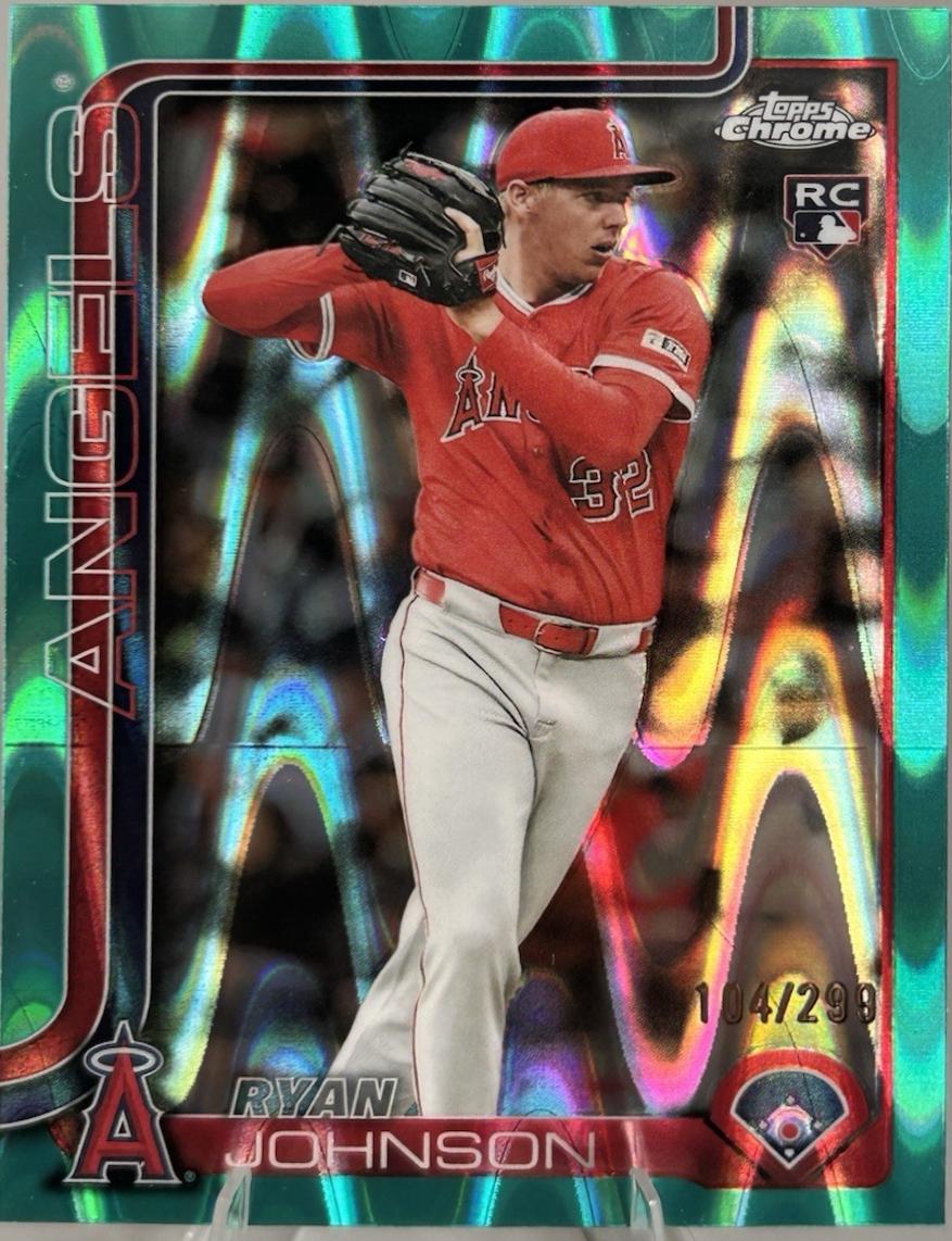 Ryan Johnson [Aqua Wave Refractor] #USC116