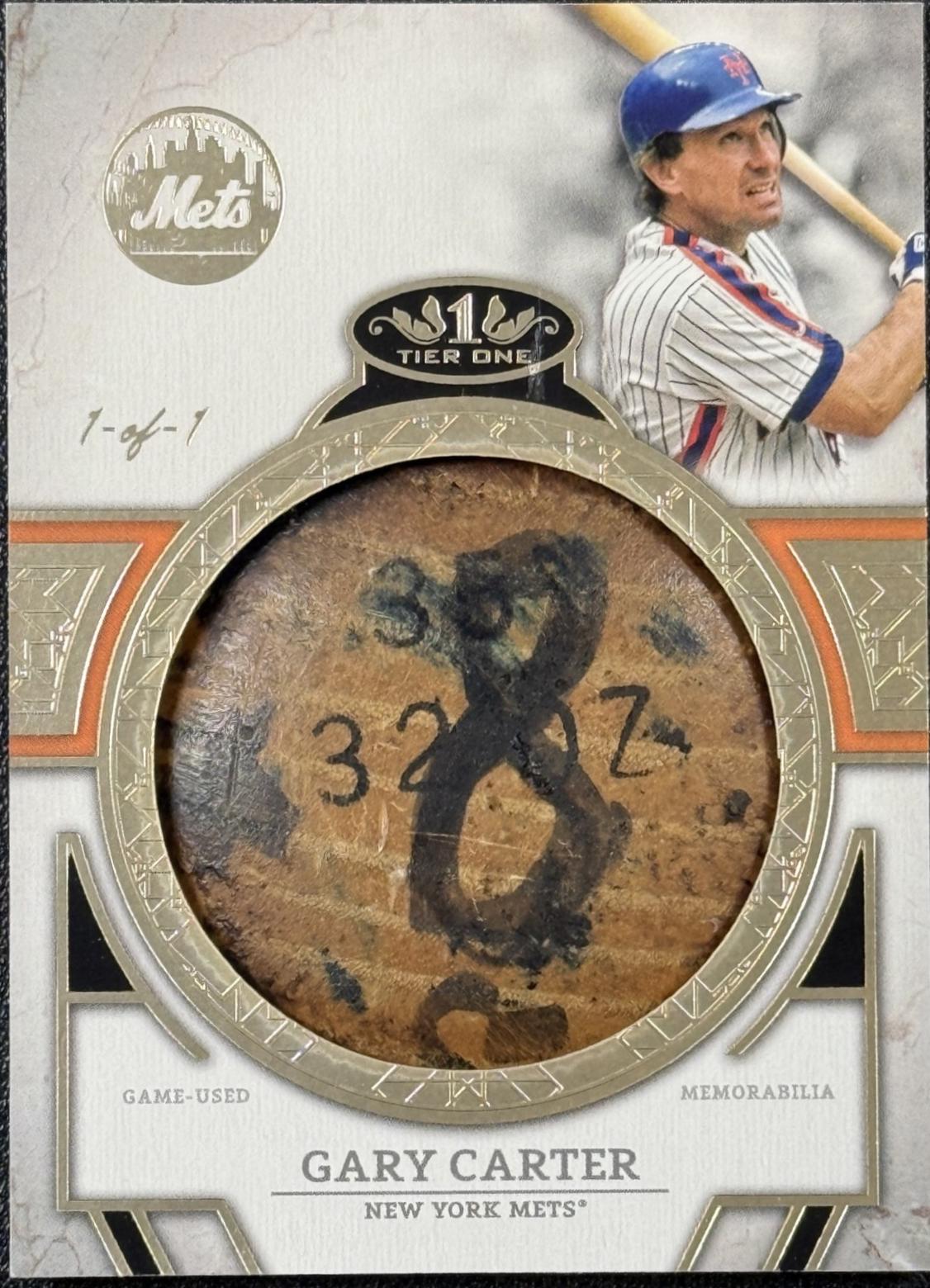 Gary Carter #T1BK-GC