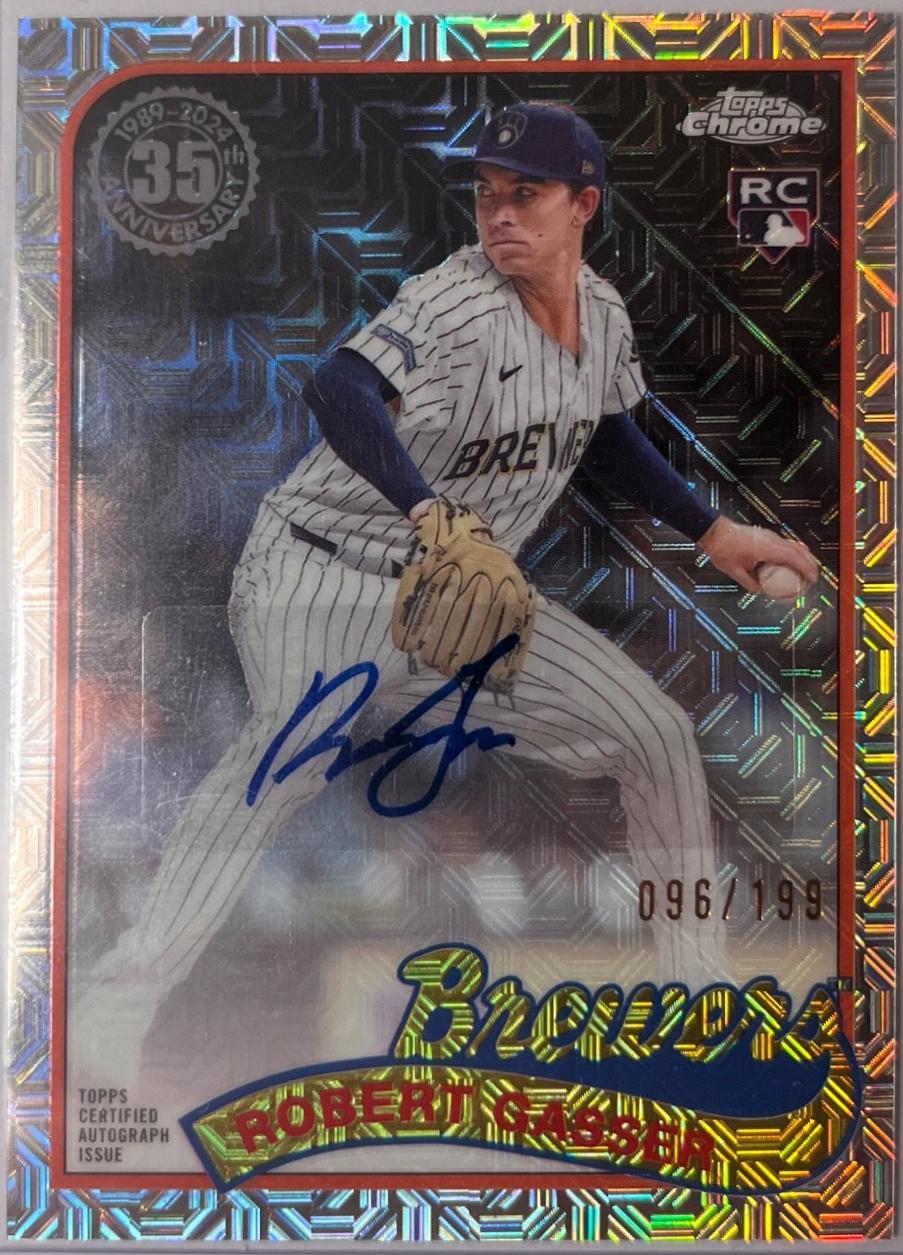 Robert Gasser [SuperFractor Autograph] #T89CU-GAS