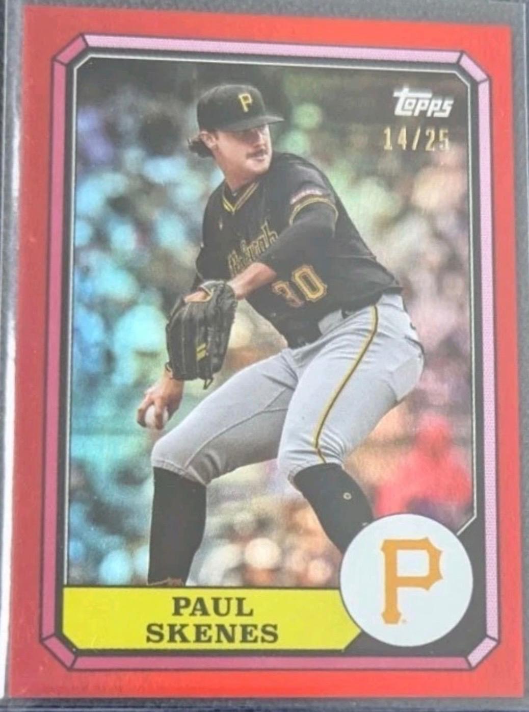 Paul Skenes [Red] #87BB-22