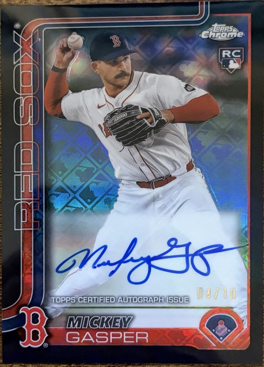 Mickey Gasper [Black Refractor] #RA-MG