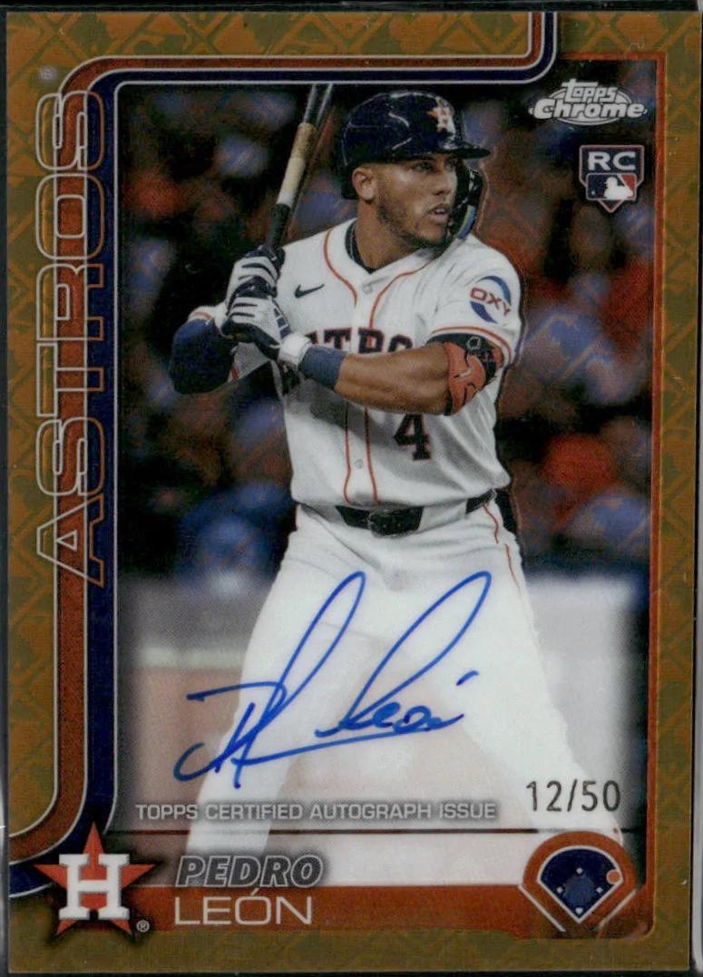 Pedro Leon [Gold Refractor] #RA-PL