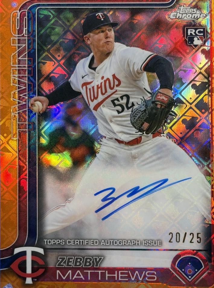 Zebby Matthews [Orange Refractor] #RA-ZM