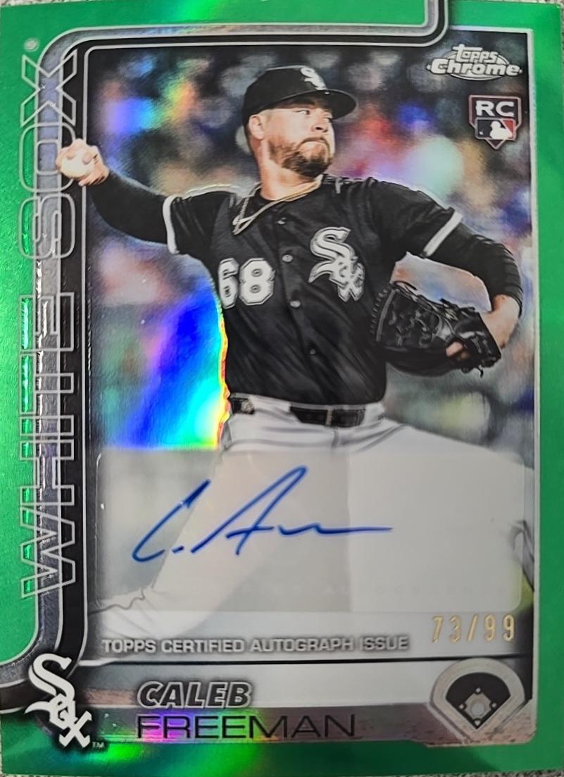 Caleb Freeman [Green Refractor] #AC-CF