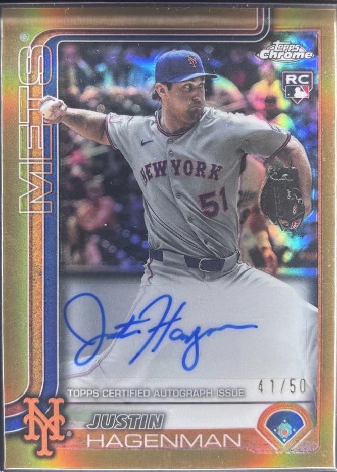 Justin Hagenman [Gold Refractor] #AC-JH