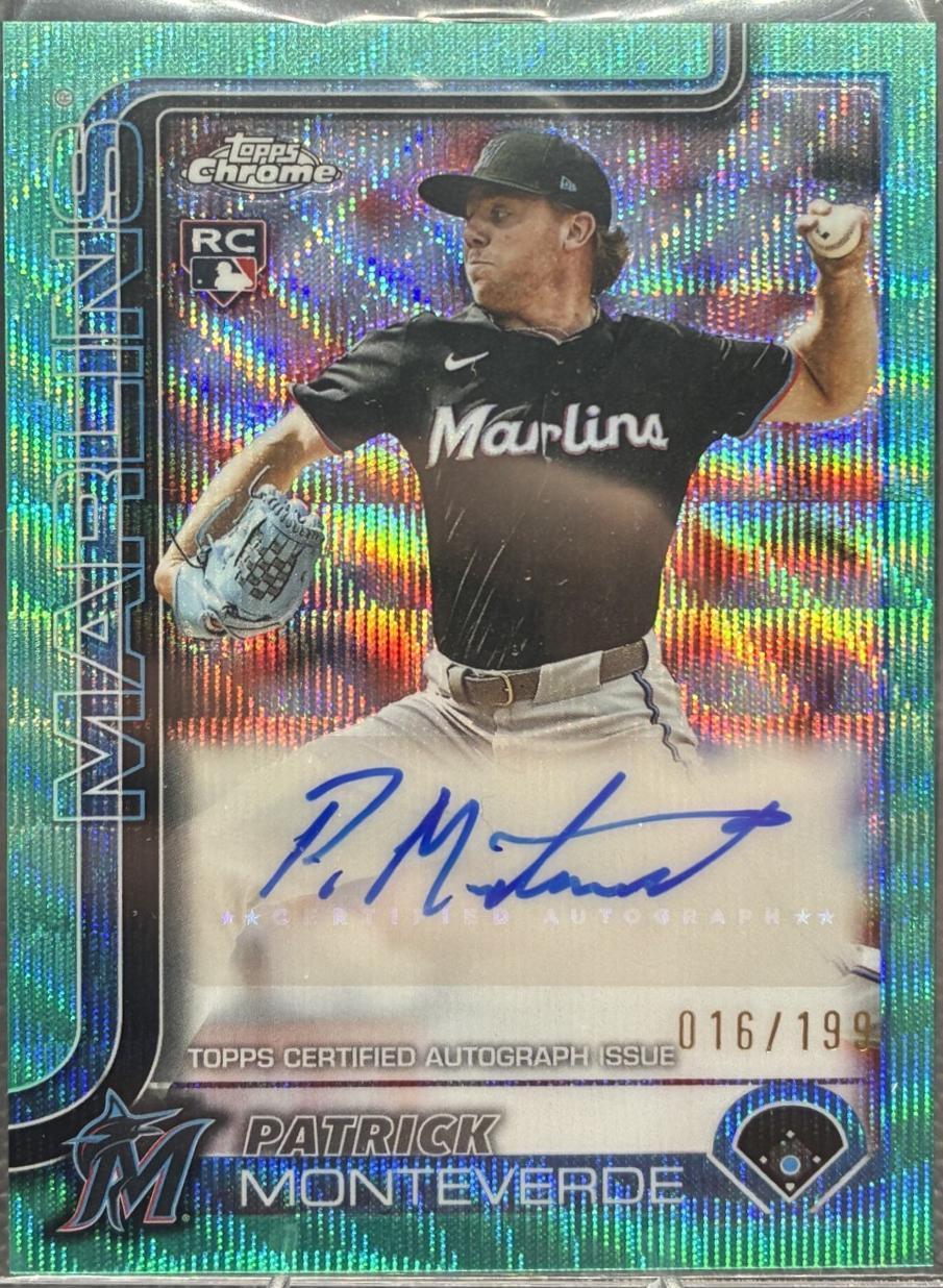 Patrick Monteverde [Aqua Wave Refractor] #AC-PM