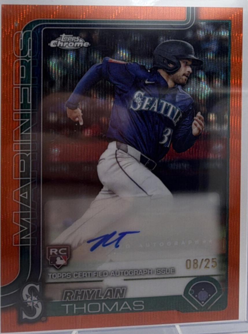 Rhylan Thomas [Orange Refractor] #AC-RT