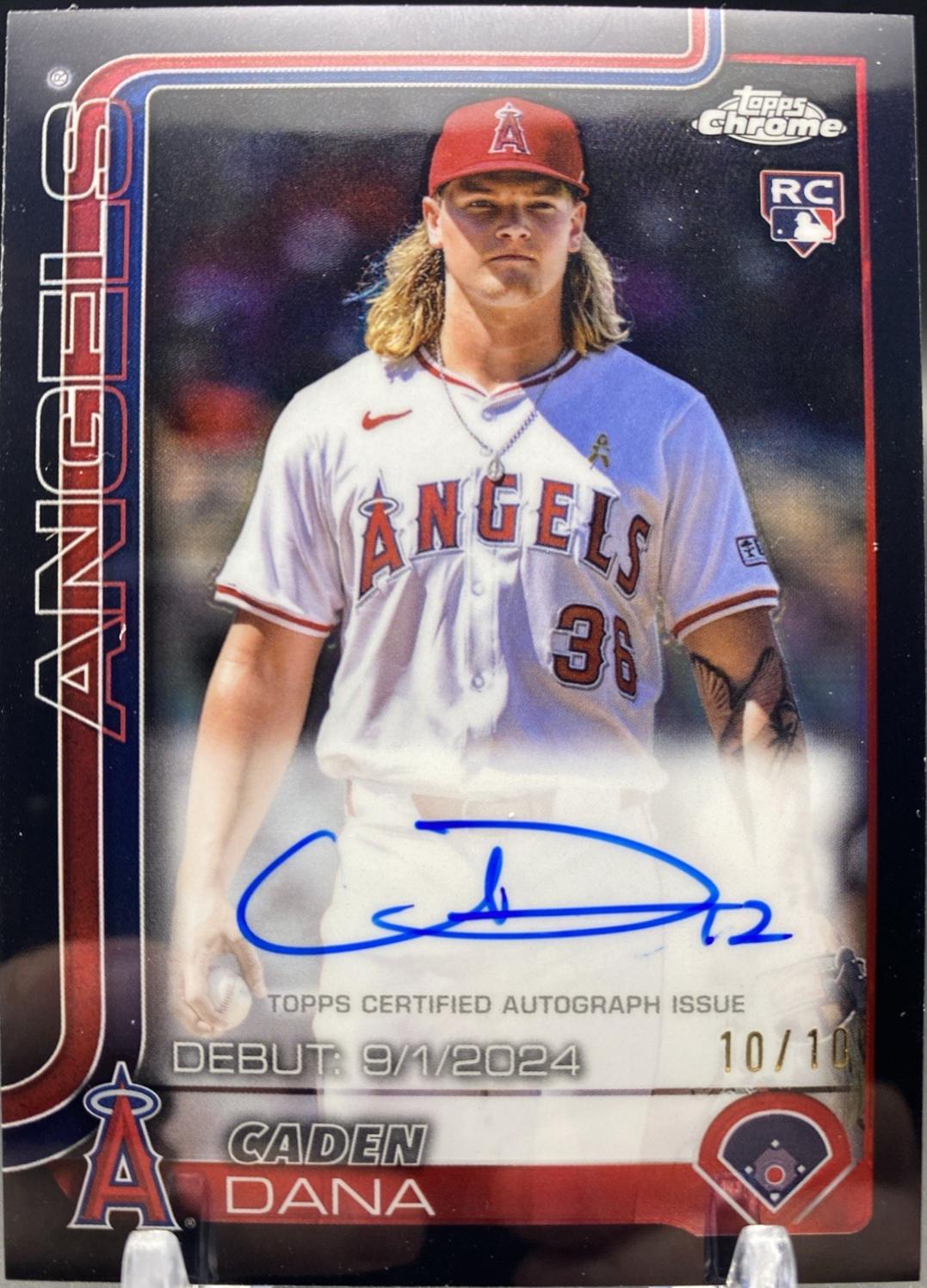 Caden Dana [Black Refractor] #CRDA-CD