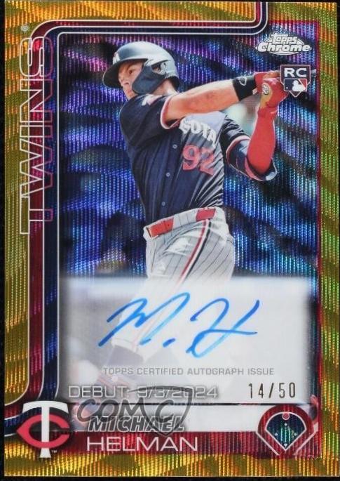 Michael Helman [Gold Wave Refractor] #CRDA-MH