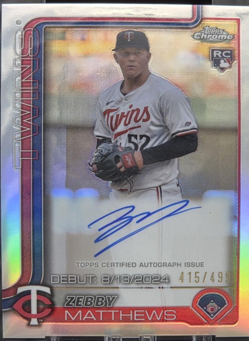 Zebby Matthews [Refractor] #CRDA-ZM