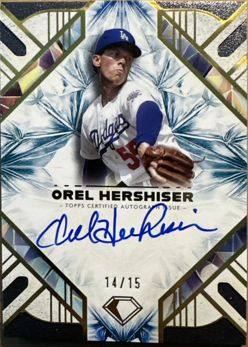 Orel Hershiser [Blue] #AC-OH