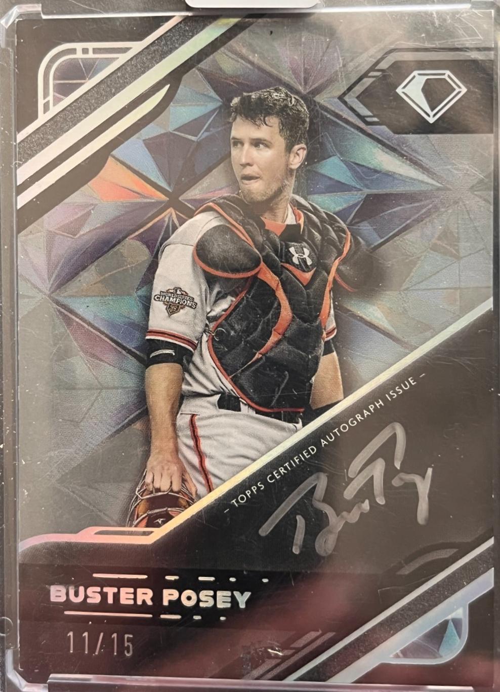 Buster Posey [Silver Ink] #BPA-BP