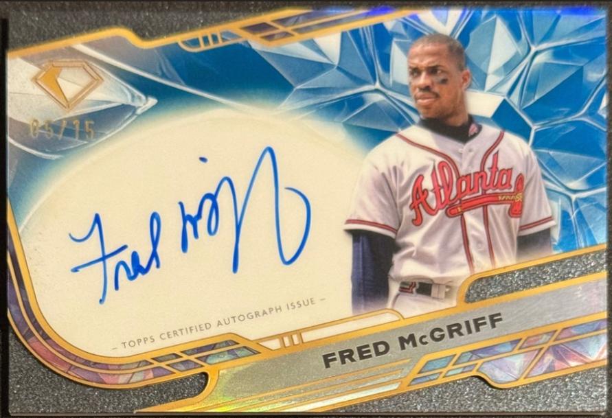 Fred McGriff [Blue Refractor] #ACC-FM