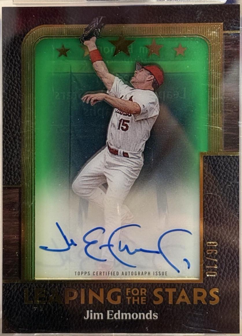 Jim Edmonds [Green] #LS-JE