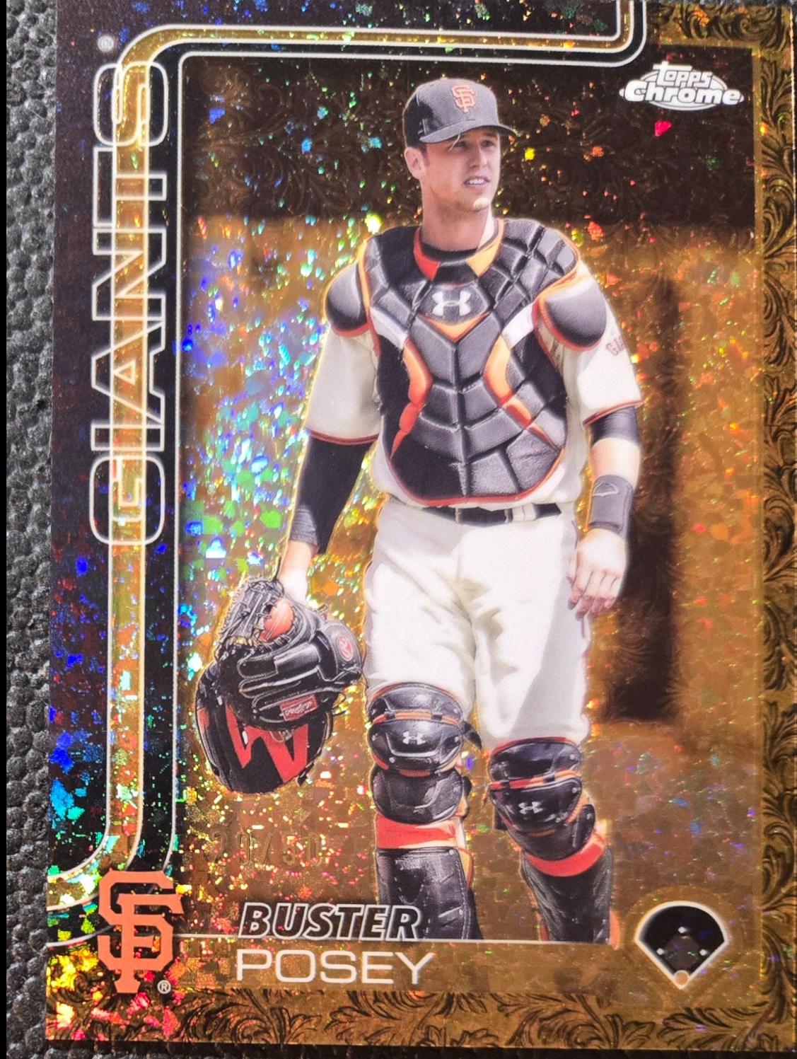 Buster Posey [Gold Mini Diamond] #16