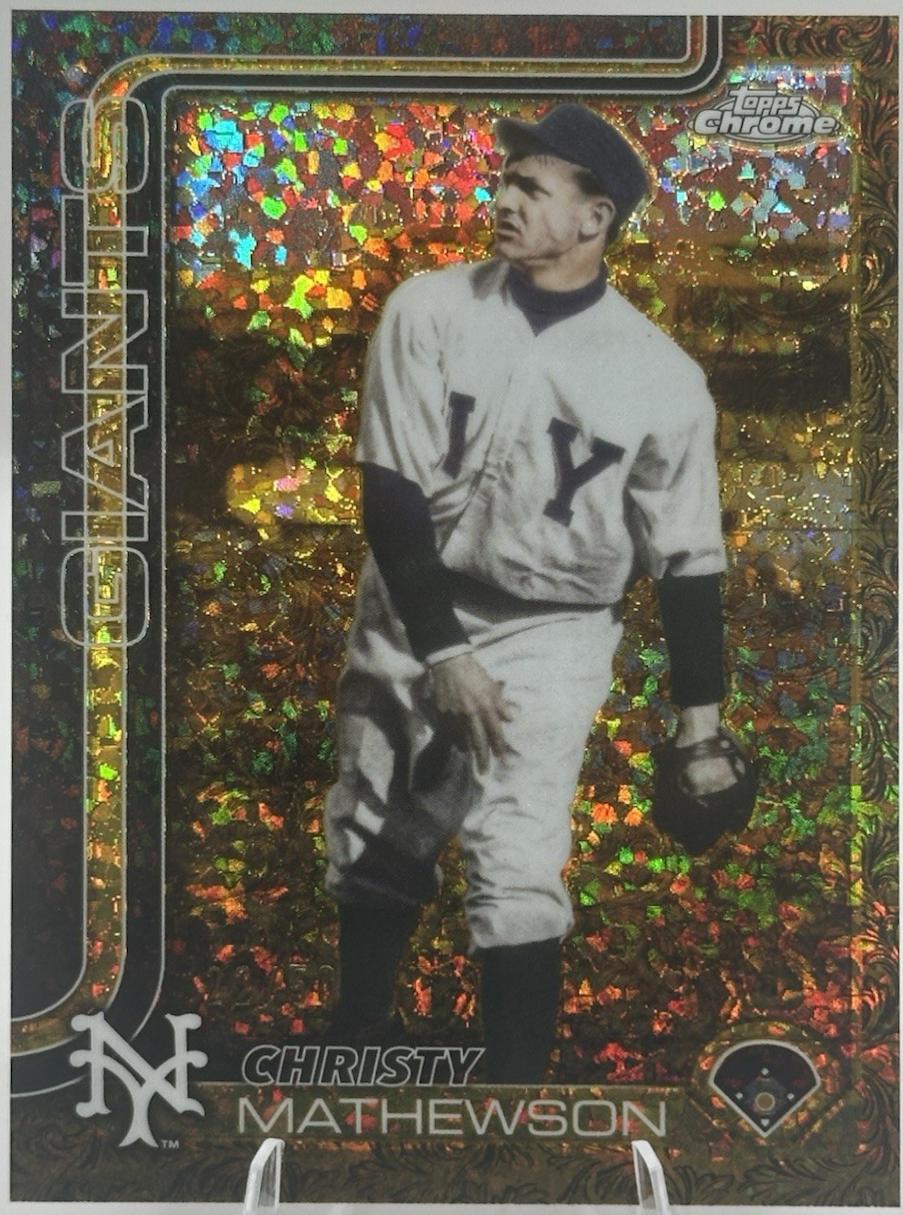 Christy Mathewson [Gold Mini Diamond] #76