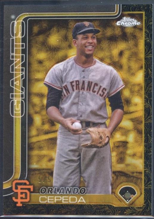 Orlando Cepeda [Electroblack Gold] #163