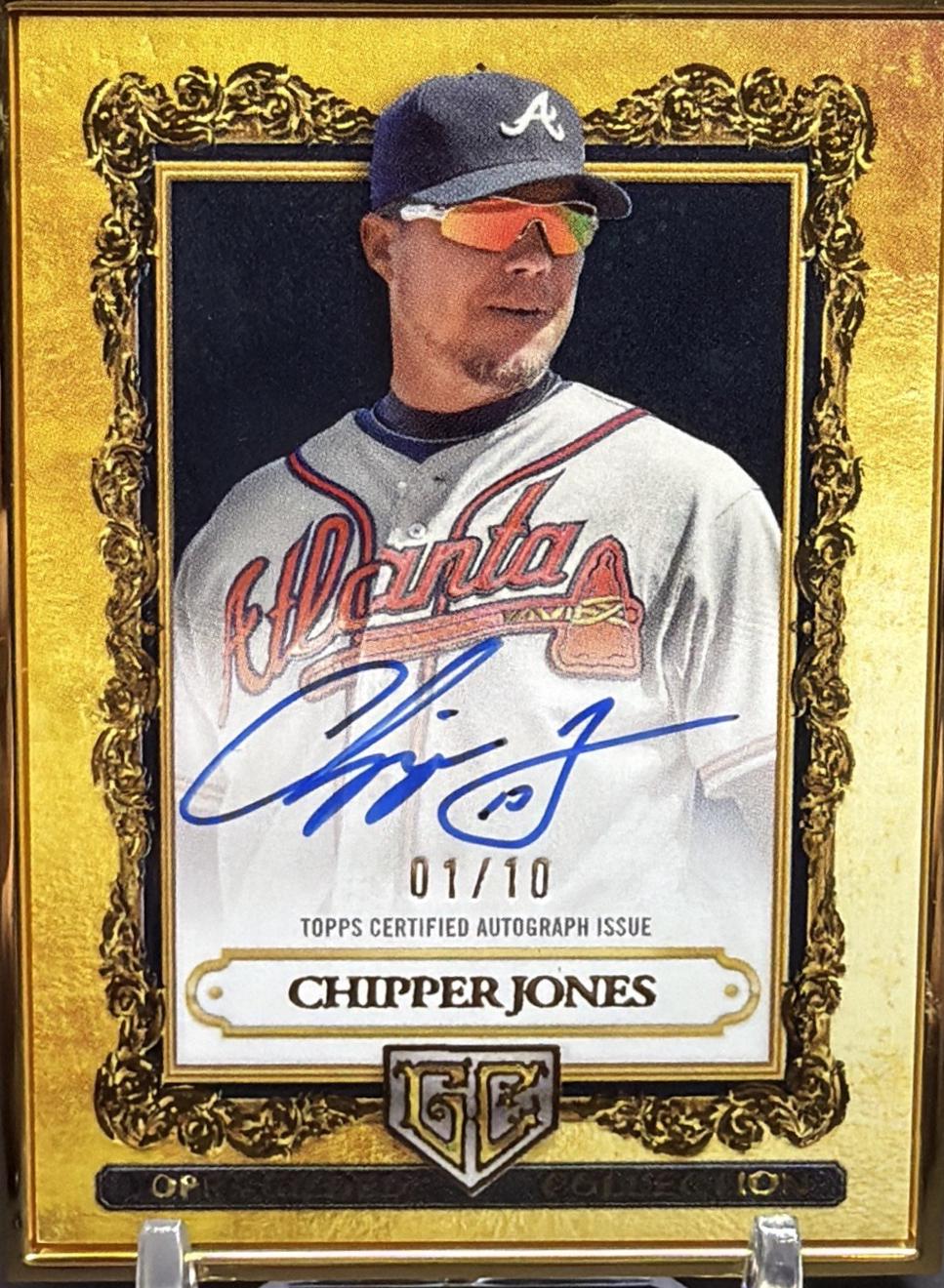 Chipper Jones [Onyx] #GOG-CJ