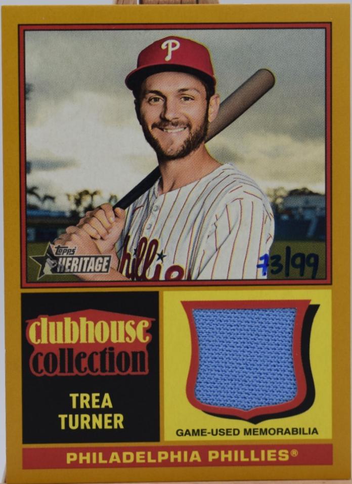 Trea Turner [Gold] #CCR-TT