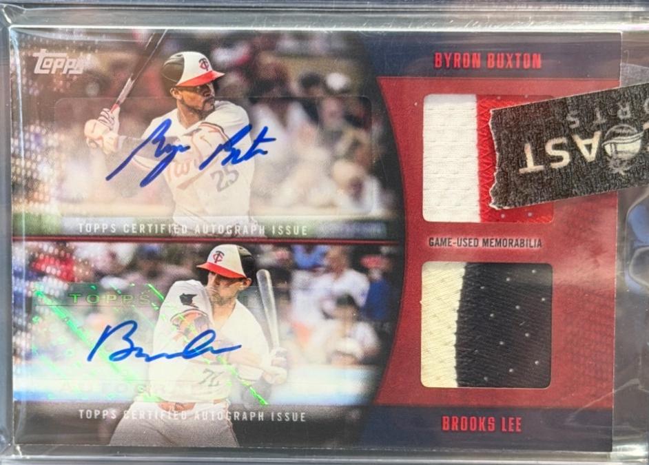 Brooks Lee / Byron Buxton [Red] #MLMDA2-BL