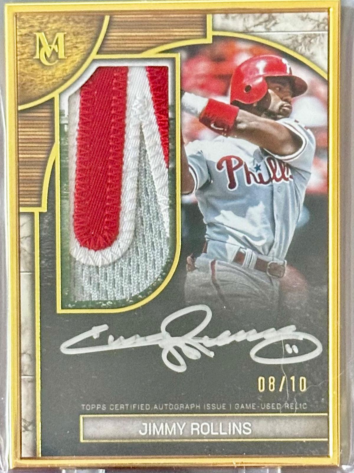 Jimmy Rollins [Gold] #MFAP-JRO