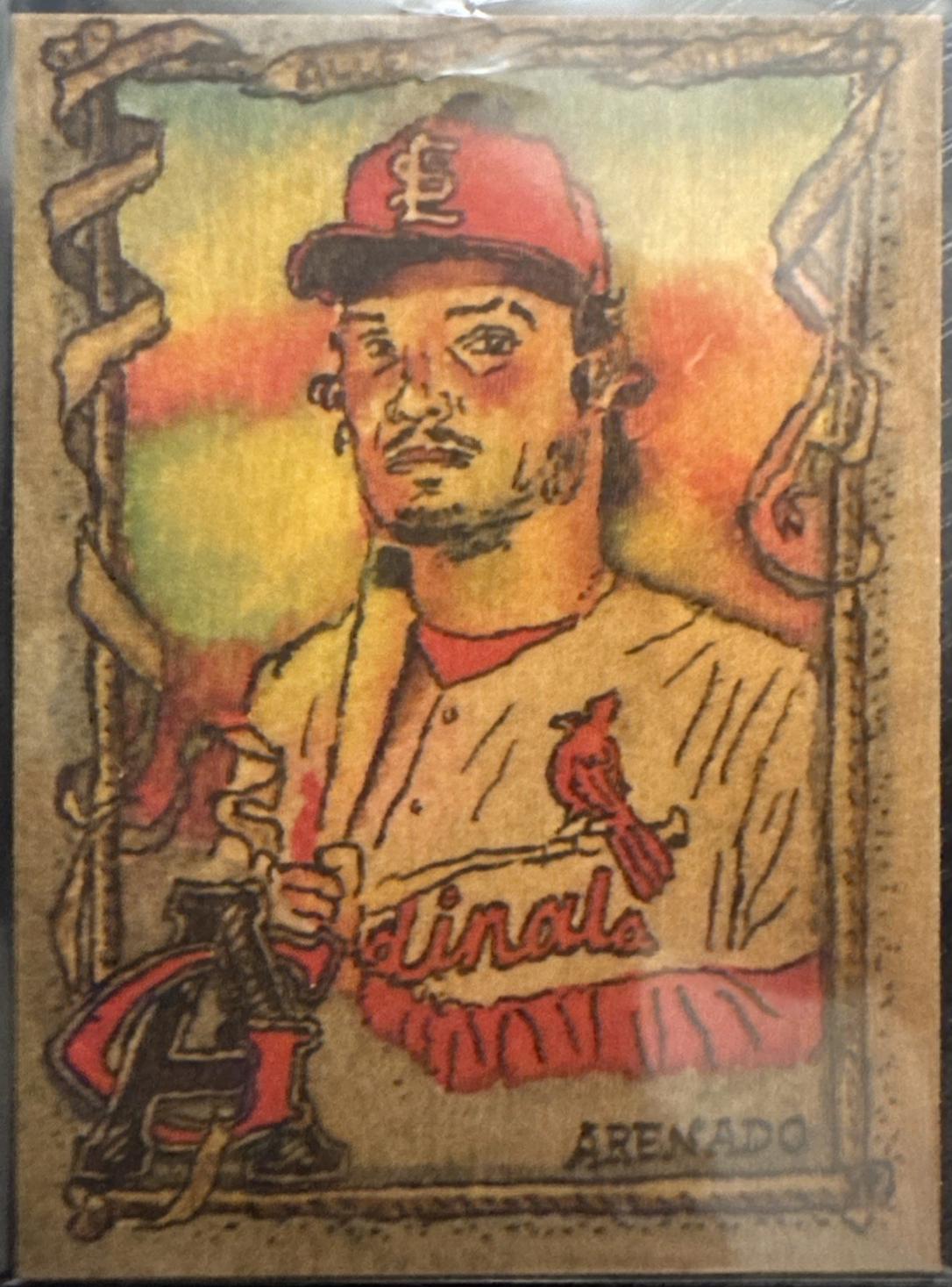 Nolan Arenado [Wood Stock] #29