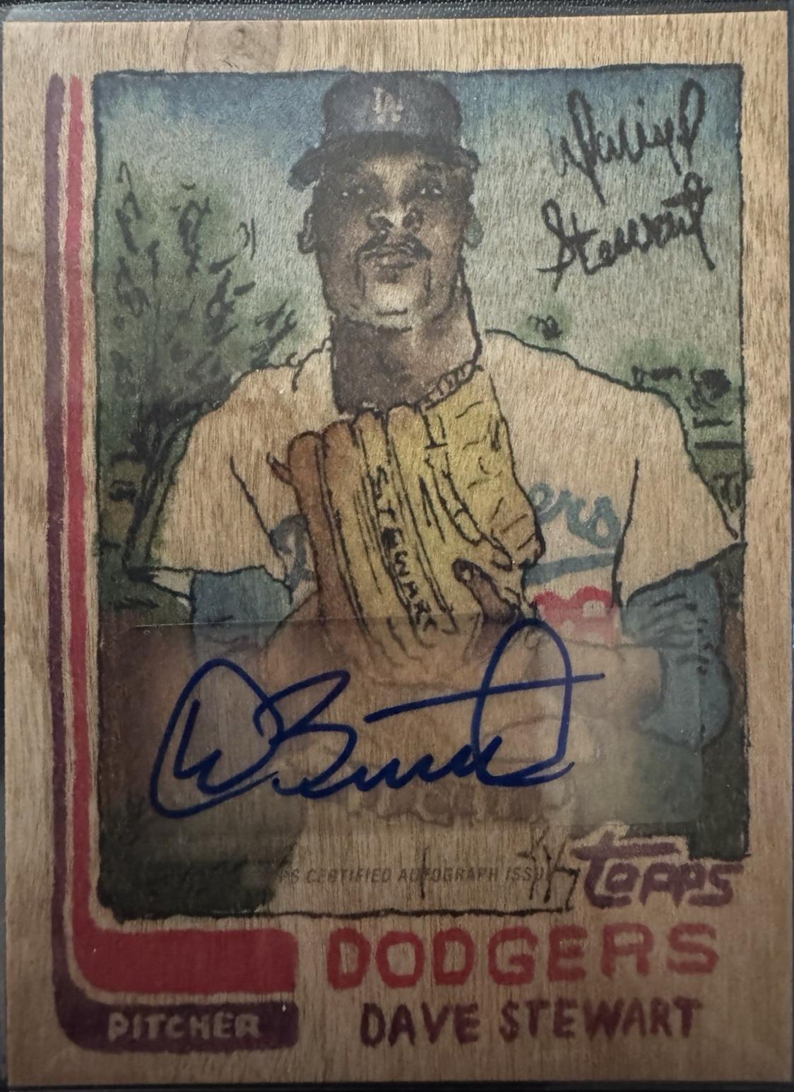 Dave Stewart [Wood Stock] #7A