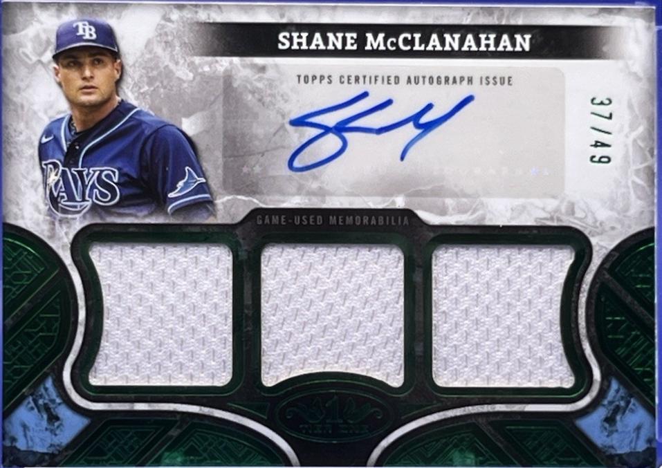 Shane McClanahan [Triple Patch] #AT1R-SM