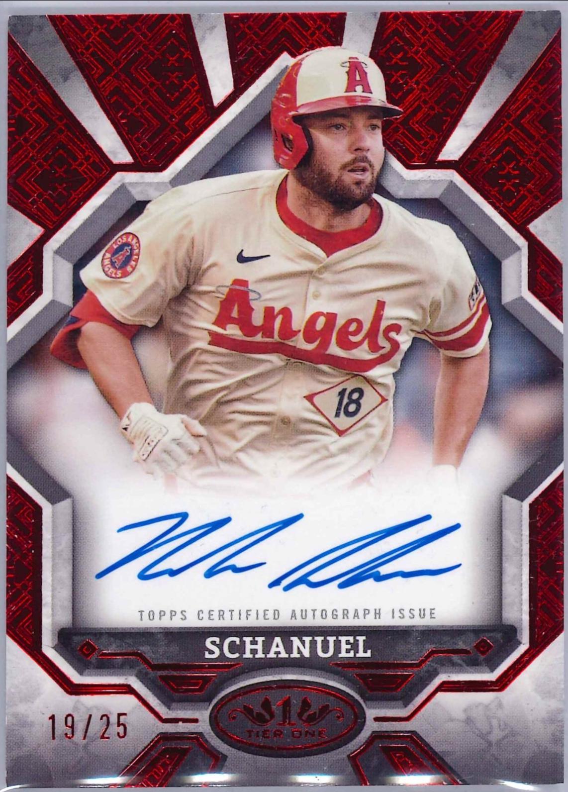 Nolan Schanuel [Red Foil] #BOA-NS