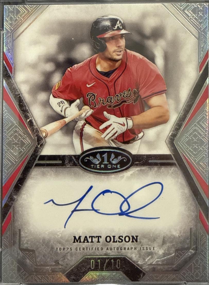 Matt Olson [Holo Silver Foil] #TOTA-MO