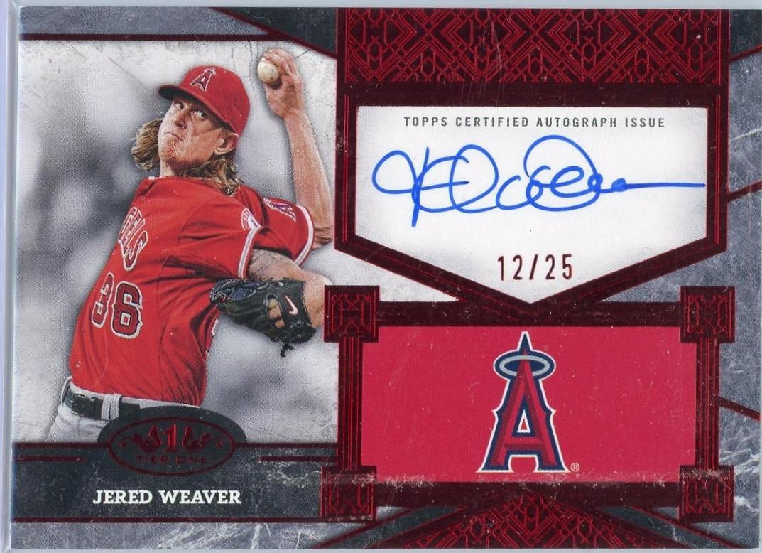 Jered Weaver [Red Foil] #TSS-JW