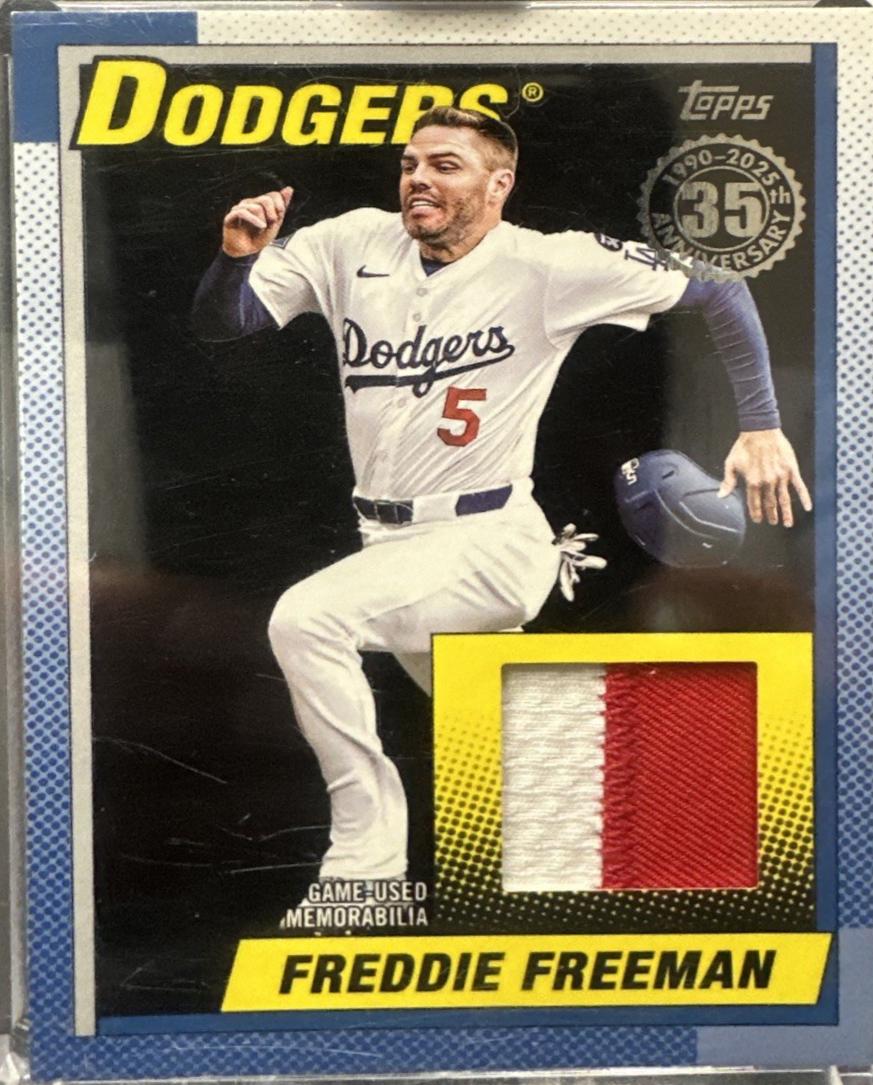 Freddie Freeman [Black] #90RU-FF