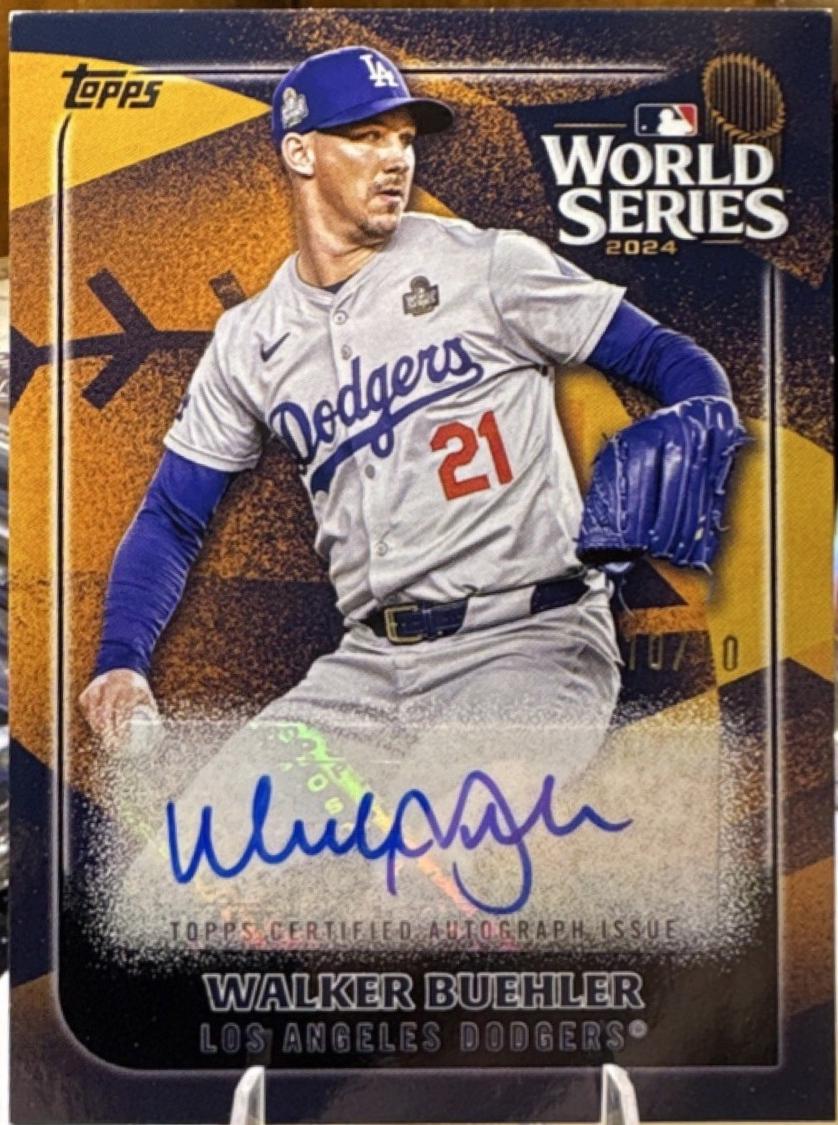 Walker Buehler [Black] #WCA-WB