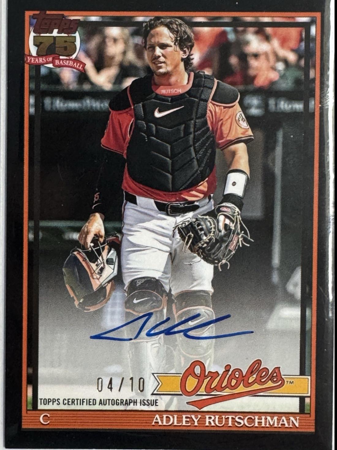 Adley Rutschman [Black] #91A-AR