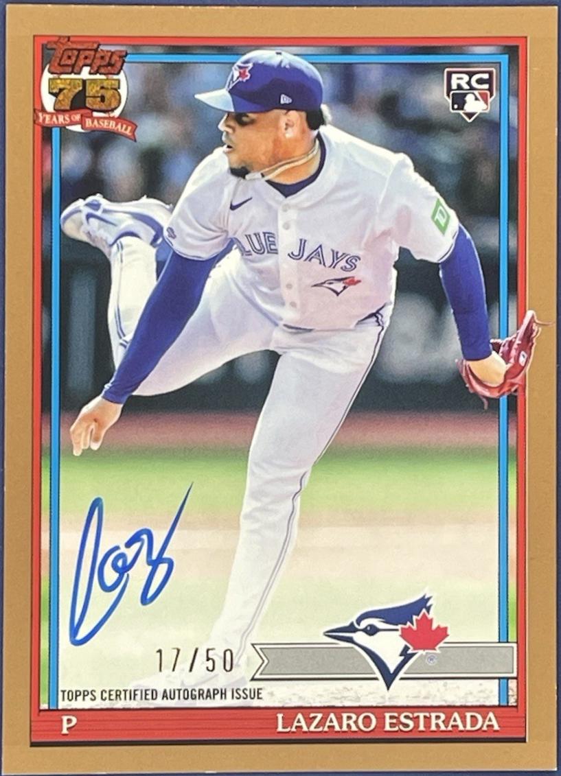 Lazaro Estrada [Gold] #91A-LAZ