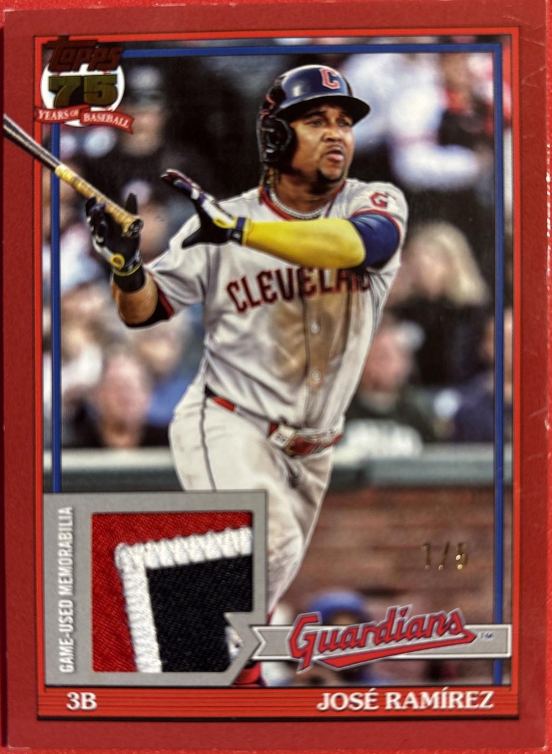 Jose Ramirez [Red] #91R-JRA