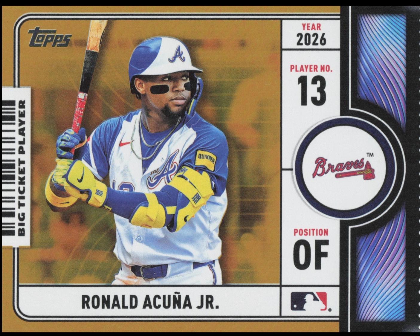 Ronald Acuna Jr. [Gold Foil] #BTP-7