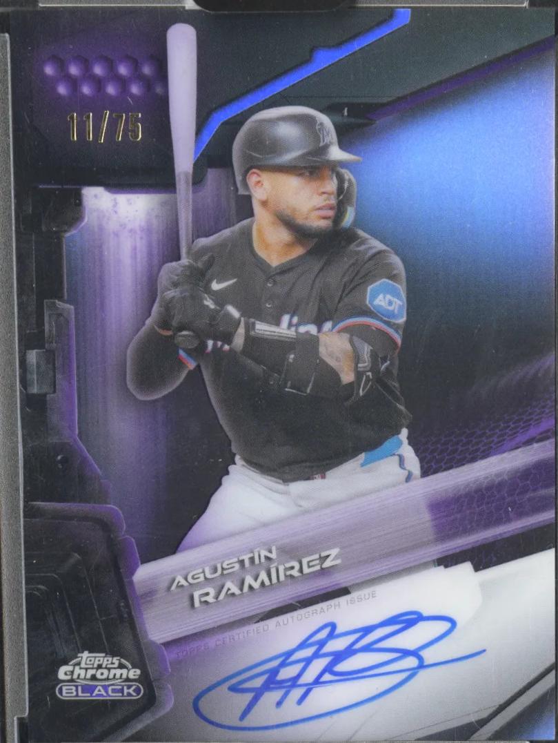 Agustin Ramirez [Purple Refractor] #CBA-ARA
