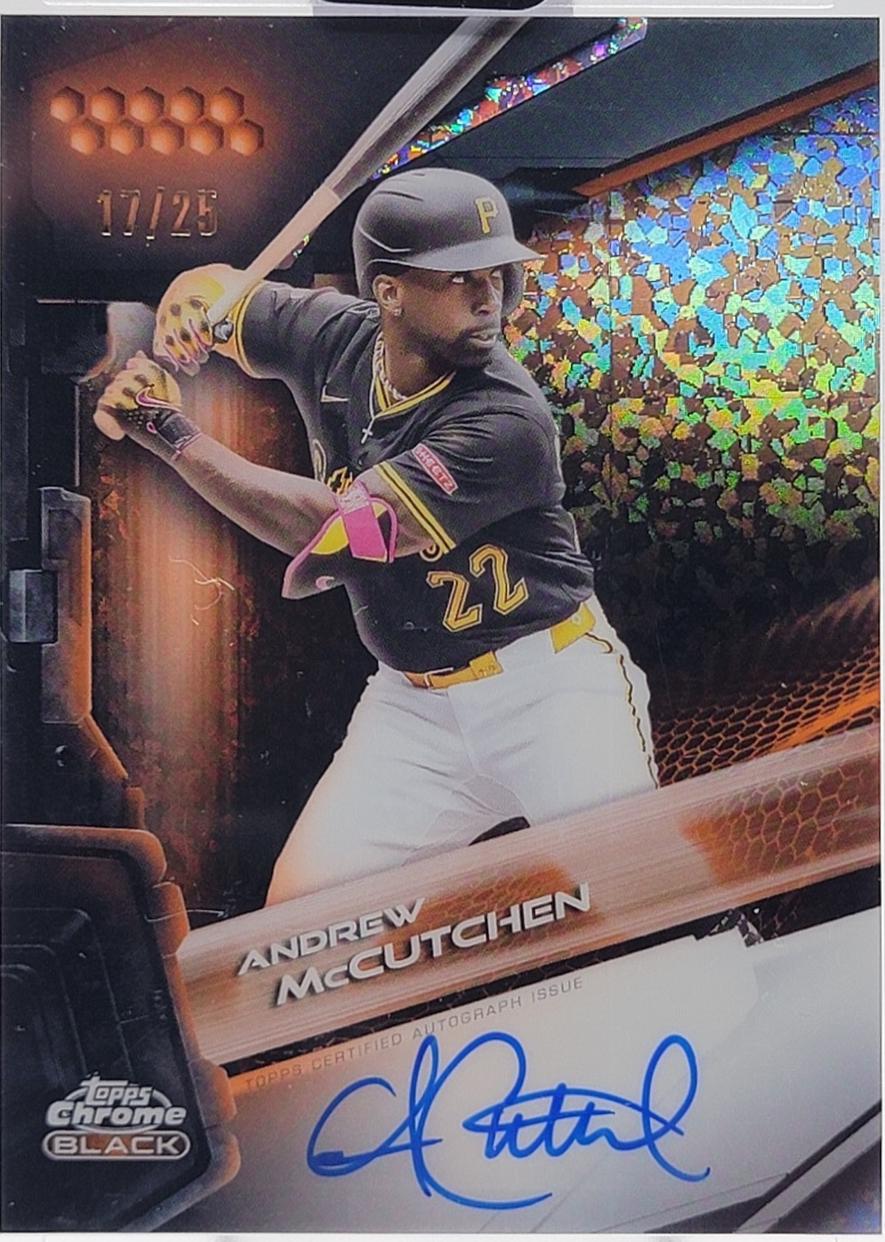 Andrew McCutchen [Orange Mini-Diamond Refractor] #CBA-AM