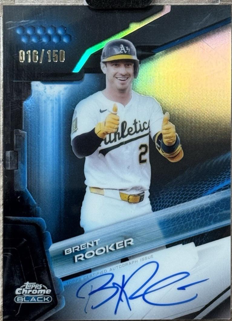 Brent Rooker [Blue Refractor] #CBA-BR