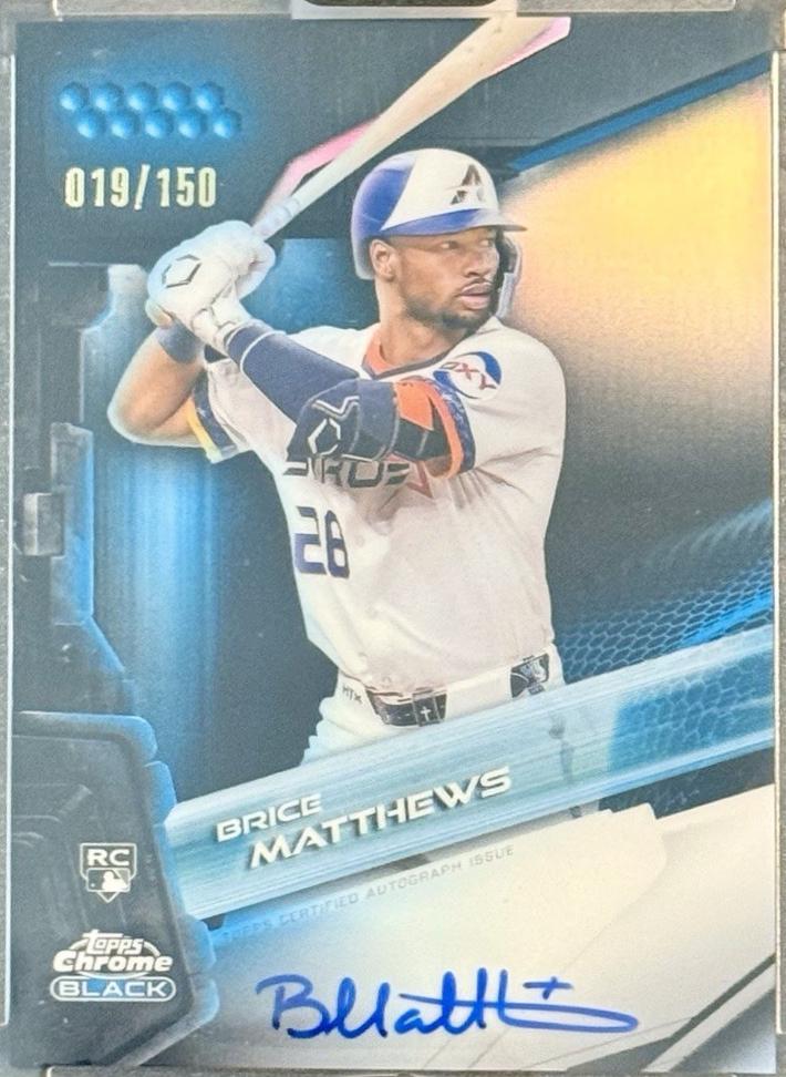 Brice Matthews [Blue Refractor] #CBA-BM